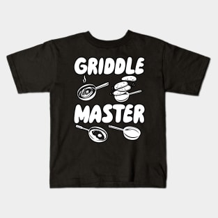 Master Of The Griddle Kids T-Shirt